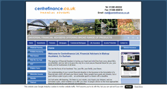 Desktop Screenshot of centrefinance.co.uk